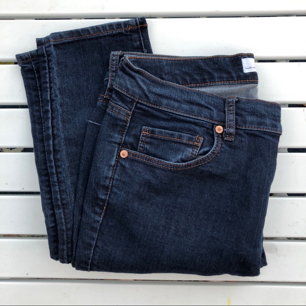 LOFT Dark Wash Modern Skinny Jeans